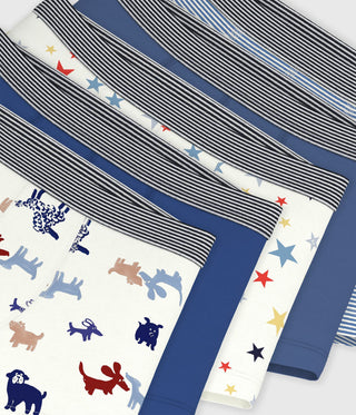 BOY'S ORGANIC COTTON BOXERS - 5-PACK