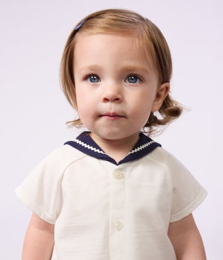 BABY GIRL'S 2-PIECE ORGANIC COTTON SET WITH BLOOMERS