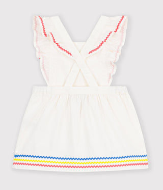 BABY GIRL'S ORGANIC COTTON LIGHTWEIGHT POPLIN DRESS