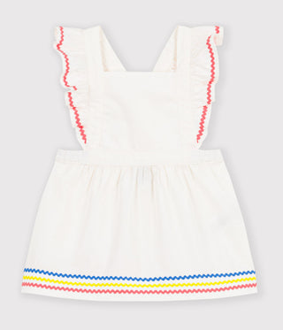 BABY GIRL'S ORGANIC COTTON LIGHTWEIGHT POPLIN DRESS