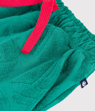 BOY'S ORGANIC COTTON TERRY CLOTH SHORTS
