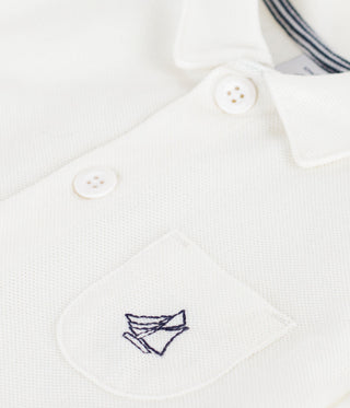 BABY BOY'S ORGANIC COTTON ROMPERS
