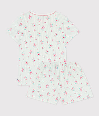 GIRL'S ORGANIC COTTON PYJACOURT