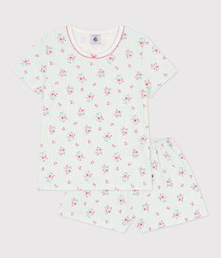 GIRL'S ORGANIC COTTON PYJACOURT