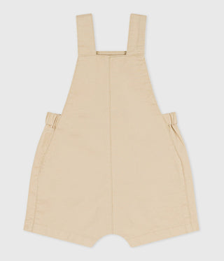 BABY BOY'S ORGANIC COTTON TWILL DUNGAREES