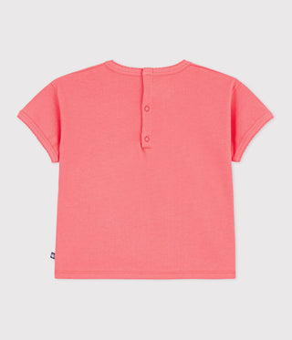 BABY GIRL'S ORGANIC COTTON T-SHIRT