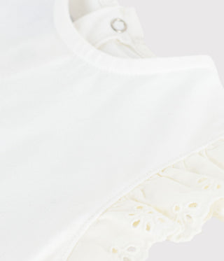 BABY GIRL'S LIGHTWEIGHT COTTON JERSEY T-SHIRT