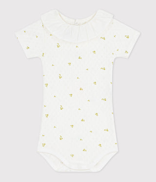 BABY GIRL'S ORGANIC COTTON BODYSUIT