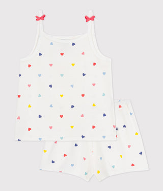 GIRL'S ORGANIC COTTON PYJACOURT