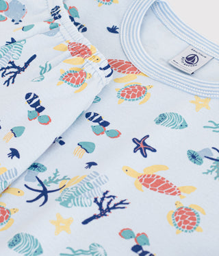 BOY'S ORGANIC COTTON PYJACOURT (GLOW IN THE DARK)