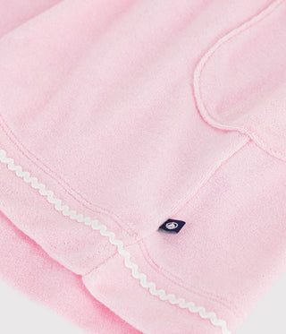 GIRL'S COTTON TERRY CLOTH DRESS