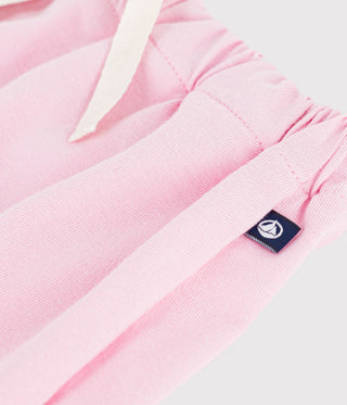 GIRL'S ORGANIC COTTON JERSEY SHORTS