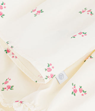 BABY GIRL'S ORGANIC COTTON BLOUSE AND SHORTS 2-PC SET
