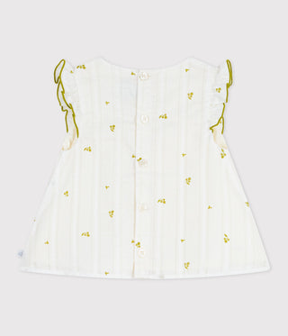 BABY GIRL'S COTTON BLOUSE IN FLORAL PRINT