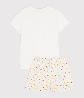 GIRL'S ORGANIC COTTON PYJACOURT