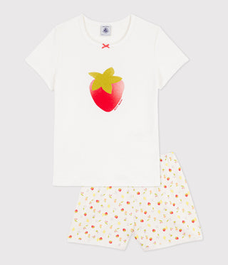 GIRL'S ORGANIC COTTON PYJACOURT