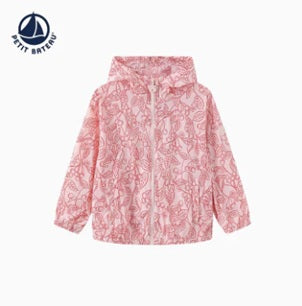 BABY GIRL'S SUN PROTECTION LIGHTWEIGHT WINDBREAKER