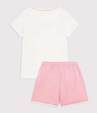 GIRL'S ORGANIC COTTON PYJACOURT