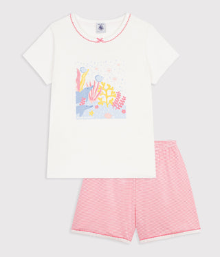 GIRL'S ORGANIC COTTON PYJACOURT