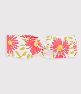 BABY GIRL'S ORGANIC COTTON CRÊPE HAIRBAND