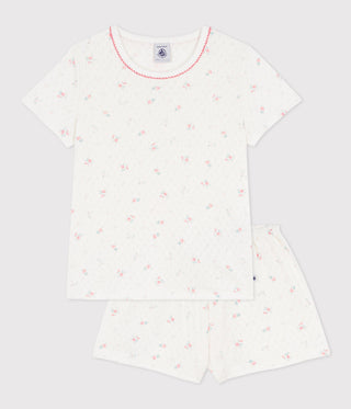 GIRL'S ORGANIC COTTON PYJACOURT