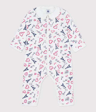 BABY UNISEX ORGANIC COTTON FOOTLESS SLEEPSUIT