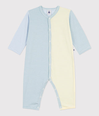 BABY UNISEX ORGANIC COTTON FOOTLESS SLEEPSUIT