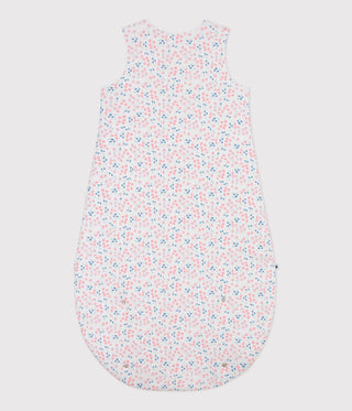 NEWBORN BABY GIRL'S ORGANIC COTTON SLEEPING BAG 2 TOG IN FLORAL PRINT