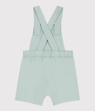 BABY BOY'S COTTON AND LINEN DUNGAREES