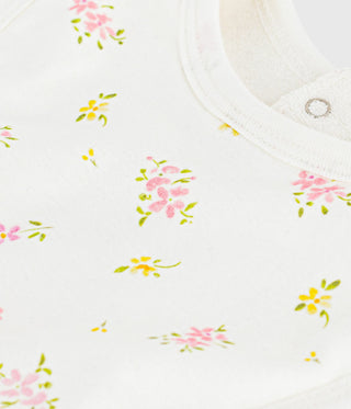 NEWBORN BABY GIRL'S ORGANIC COTTON BIB