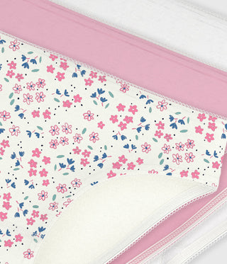 GIRL'S ORGANIC COTTON PANTIES - 3-PACK