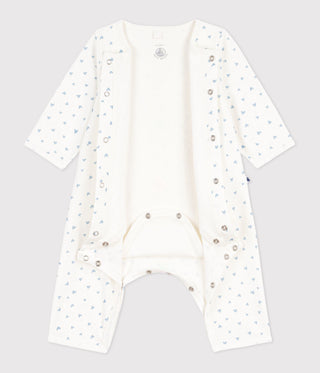 BABY UNISEX ORGANIC COTTON FOOTLESS SLEEPSUIT