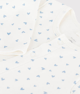 BABY UNISEX ORGANIC COTTON FOOTLESS SLEEPSUIT
