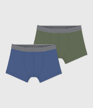 BOY'S ORGANIC COTTON BOXERS - 2-PACK
