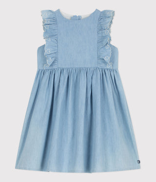 KIDS COTTON SLEEVELESS DRESS