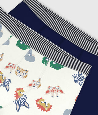 BOY'S ORGANIC COTTON BOXERS - 2-PACK