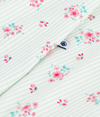 BABY GIRL'S ORGANIC COTTON ROMPERS