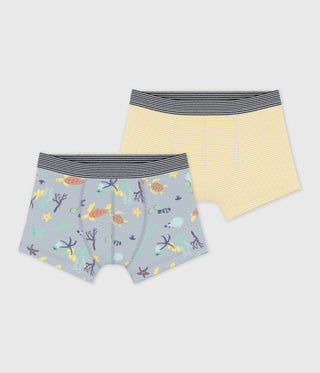 BOY'S ORGANIC COTTON BOXERS - 2-PACK