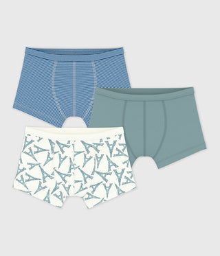 BOY'S ORGANIC COTTON BOXERS - 3-PACK