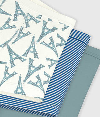 BOY'S ORGANIC COTTON BOXERS - 3-PACK