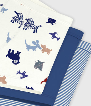 BOY'S ORGANIC COTTON BOXERS - 3-PACK