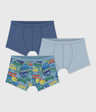 BOY'S ORGANIC COTTON BOXERS - 3-PACK