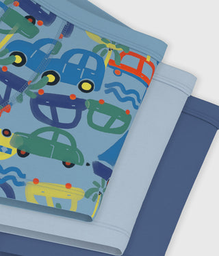 BOY'S ORGANIC COTTON BOXERS - 3-PACK