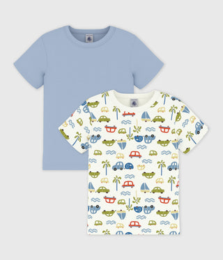 BOY'S ORGANIC COTTON T-SHIRT -2-PACK