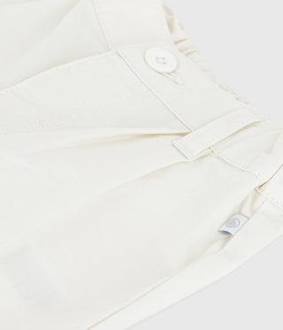 BABY BOY'S ORGANIC COTTON TWILL PANTS