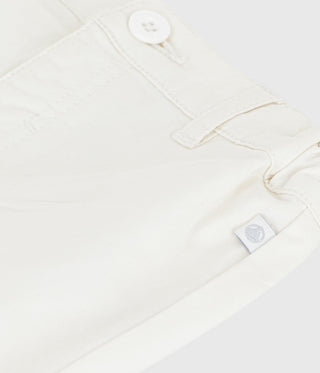 BABY BOY'S ORGANIC COTTON TWILL SHORTS