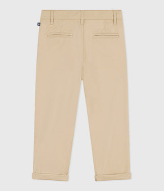 BOY'S COTTON TWILL PANTS