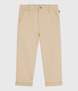 BOY'S COTTON TWILL PANTS