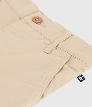 BOY'S COTTON TWILL PANTS