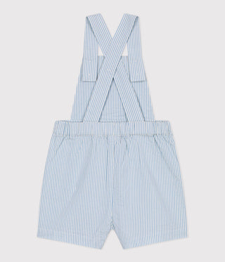 BABY BOY'S ORGANIC COTTON DUNGAREES
